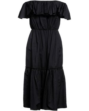 FEDERICA TOSI Midi-Kleid - Schwarz