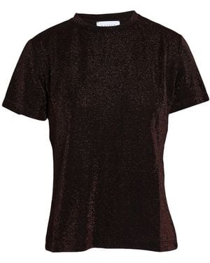 Gaelle Paris T-Shirt Viscose, Polyester, Polyamide - Black