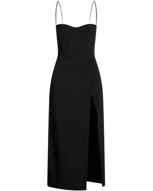 MVP WARDROBE Maxi Dress Acetate, Silk - Black