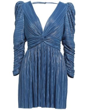 Sabina Musayev Mini Dress Polyester - Blue