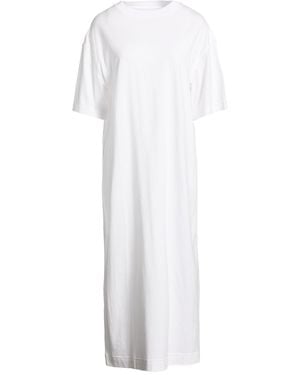 Fedeli Midi Dress Cotton - White