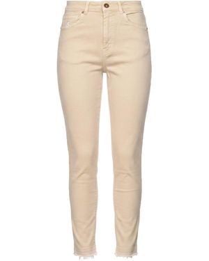 European Culture Trousers Cotton, Elastane - Natural