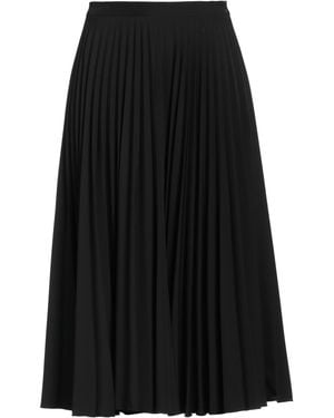 Gai Mattiolo Midi Skirt Polyester, Elastane - Black
