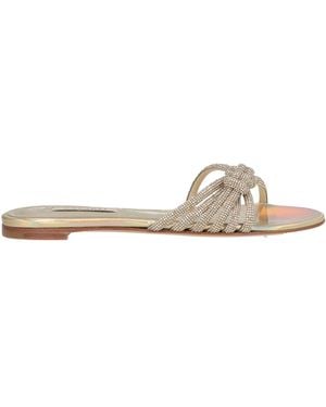 Casadei Sandals Leather - Natural