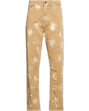 Dondup Trousers Cotton, Elastomultiester, Elastane - Natural