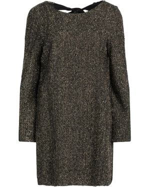 ViCOLO Mini Dress Viscose, Polyamide, Polyester, Acrylic, Textile Fibers - Gray