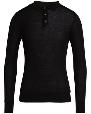 White Wise Jumper - Black