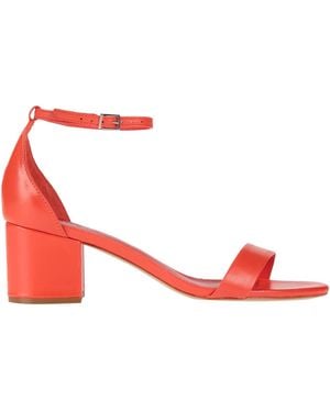 SCHUTZ SHOES Sandals Leather - Red