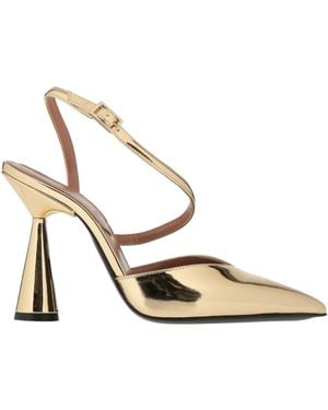 D'Accori Court Shoes Leather - Metallic