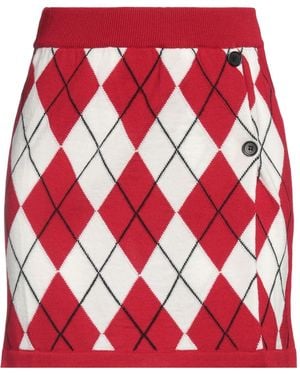 MSGM Mini Skirt Virgin Wool - Red