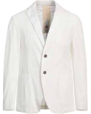 Messagerie Blazer Cotton, Elastane - White