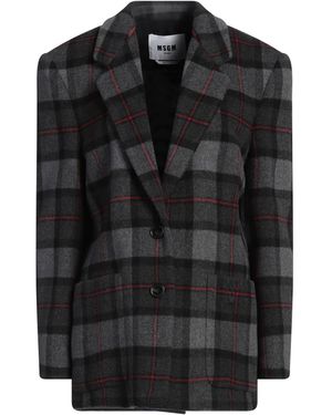 MSGM Blazer Wool, Polyamide - Black