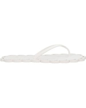Carlotha Ray Thong Sandal Synthetic Material - White