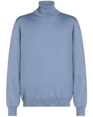 Tagliatore Turtleneck Virgin Wool - Blue