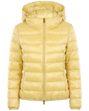 Herno Plumífero Y Acolchado - Amarillo