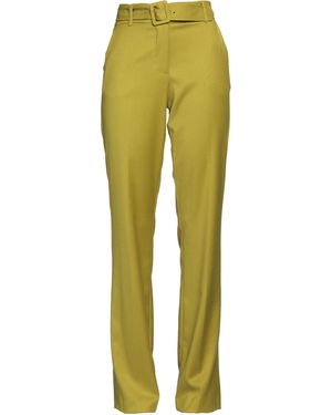 Silvian Heach Lime Trousers Polyester, Viscose, Elastane - Yellow