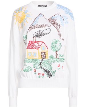 Moschino Pullover - Weiß