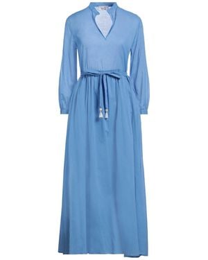 Niu Azure Maxi Dress Cotton - Blue