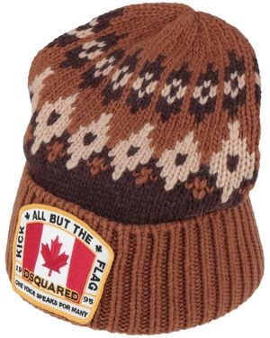 DSquared² Hats - Brown