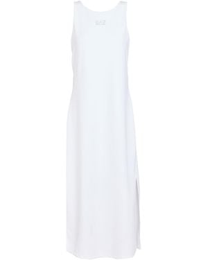 EA7 Midi-Kleid - Weiß