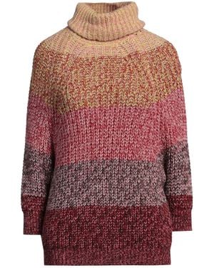 Department 5 Turtleneck Viscose, Recycled Viscose, Elastane - Red