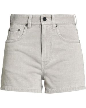 Fendi Denim Shorts Cotton - Gray