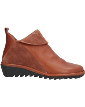 The Flexx Ankle Boots Leather - Brown