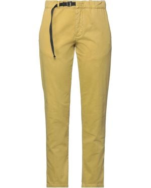 White Sand Pants - Yellow