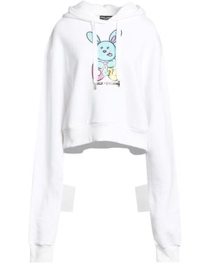 Dolce & Gabbana Sweatshirt Cotton, Polyester - White