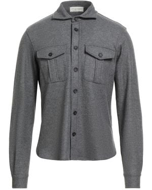 FILIPPO DE LAURENTIIS Shirt Merino Wool - Grey