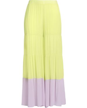 SFIZIO STUDIO Light Trousers Viscose - Yellow