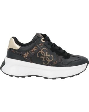 Guess Sneakers Textile Fibers - Black
