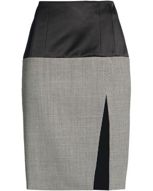 Givenchy Midi Skirt Wool - Gray
