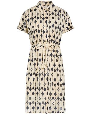 Ichi Midi Dresses - White