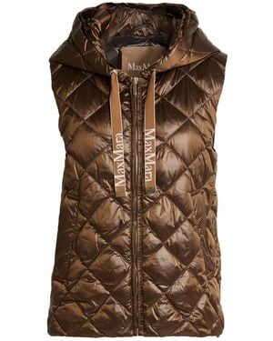 Max Mara Vest Polyamide - Brown