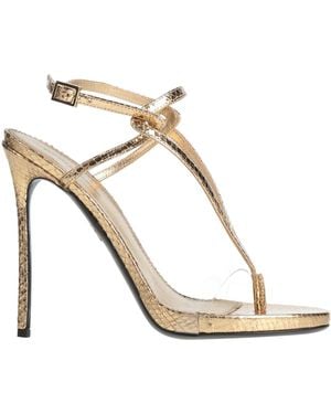 DSquared² Thong Sandal Calfskin - Metallic
