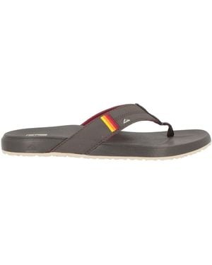 Reef Dark Thong Sandal Synthetic Material - White