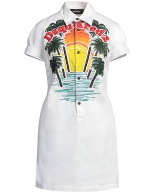 DSquared² Mini Dress - White