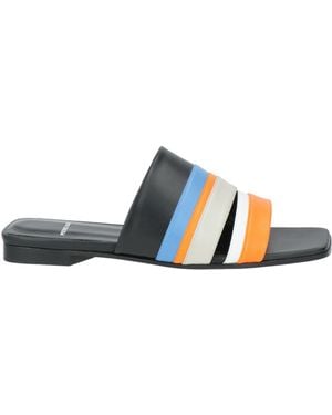 Pierre Hardy Sandals Calfskin - White