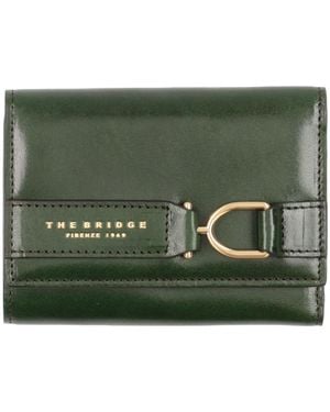 The Bridge Wallet Cow Leather - Green