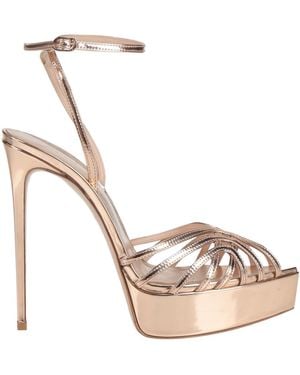 Le Silla Sandals Textile Fibers - Metallic