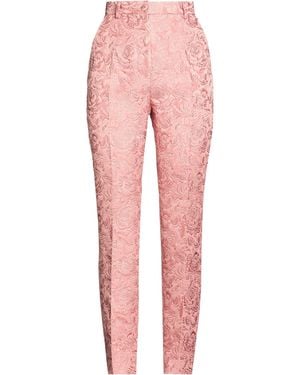 Dolce & Gabbana Pants Cotton, Polyester, Silk - Pink