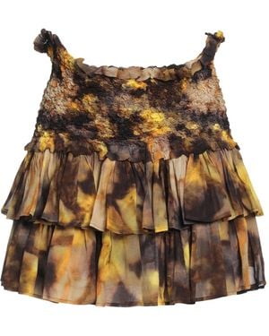 Dondup Mini Skirt - Brown