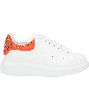 McQueen Trainers Leather - White