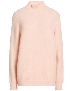 High Rollkragenpullover - Pink