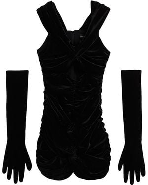 JACOB LEE Minivestido - Negro