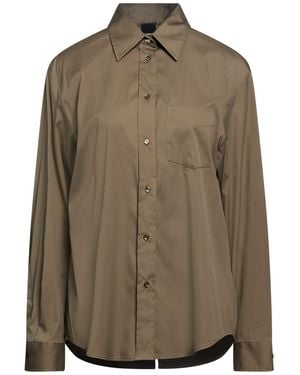 Pinko Khaki Shirt Cotton, Nylon, Elastane - Green