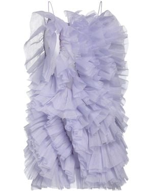 Laneus Mini Dress - Purple