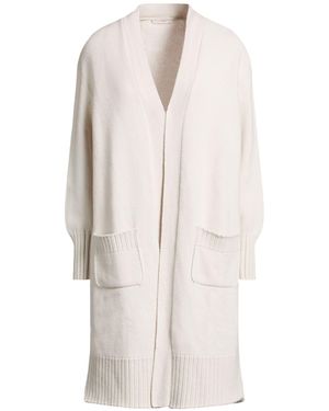 Fedeli Cardigan Cashmere - White