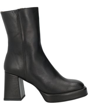 Evaluna Ankle Boots Calfskin - Black